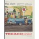 1957 Texaco Ad "Why some families tour better than others"