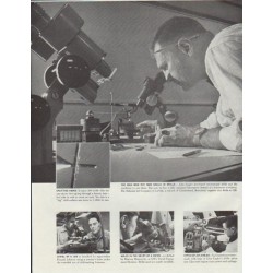 1957 General Motors Ad "a tiny drill"