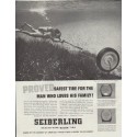 1957 Seiberling Ad "Proved Safest Tire"