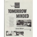1957 Central Mutual Insurance Company Ad "Tomorrow Minded"