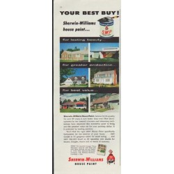 1957 Sherwin-Williams Ad "Your Best Buy!"