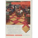 1957 Kentile Floors Ad "Today's smartest floors"