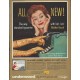 1957 Underwood Typewriter Ad "All New!"