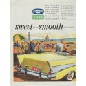 1957 Chevrolet Ad "sweet * smooth * sassy"
