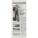 1957 Iron Fireman Ad "Revolutionary New Heating"