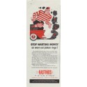 1957 Hastings Piston Rings Ad "Stop Wasting Money"