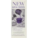 1957 Union Oil Company Ad "New Royal Triton"