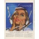 1952 Community Silverplate Ad "she's in love"