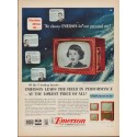 1952 Emerson TV Ad "We choose Emerson"