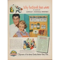 1952 Stanley Home Products Ad "Why husbands love wives"