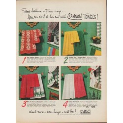 Vintage cannon on sale towels
