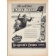 1937 Seagram's Crown Whiskey Ad "All's Well"