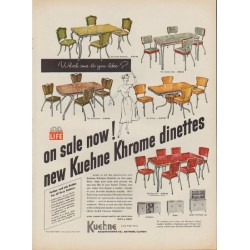 1952 Kuehne Khrome Ad "Which one do you like?"