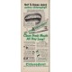 1952 Chlorodent Ad "5 times more"