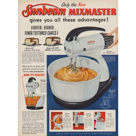 Sunbeam Mixmaster Mixer