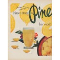 1952 Pineapple Growers Association Ad "Nature stores"