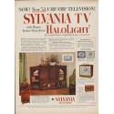 1952 Sylvania TV Ad "New '53 UHF-VHF Television"