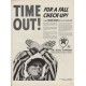 1952 Texaco Ad "Time Out"