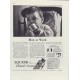 1937 Squibb Dental Cream Ad "Man At Work"