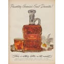 1952 Old Forester Whisky Ad "America's Guest Decanter"