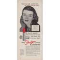 1952 Max Factor Ad "At last a lipstick"