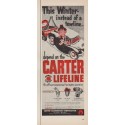 1952 Carter Carburetor Corporation Ad "This Winter"