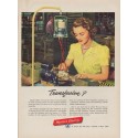 1951 Western Electric Ad "Transfusion?"