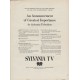 1951 Sylvania TV Ad "An Announcement of Greatest Importance"