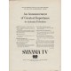 1951 Sylvania TV Ad "An Announcement of Greatest Importance"