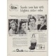1951 Shasta Cream Shampoo Ad "Sparks your hair"