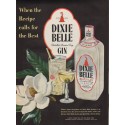 1951 Dixie Belle Ad "When the Recipe calls for the Best"