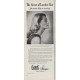 1951 Conti Shampoo Ad "Secret of Lovelier Hair"