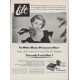 1951 Lilt Home Permanent Ad "Naturally Curly Hair"