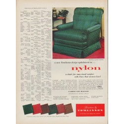 1951 Tomlinson Furniture Ad "a new Tomlinson design"