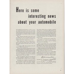 1951 Macmillan Petroleum Corporation Ad "interesting news"