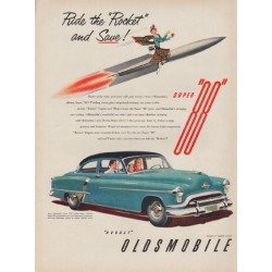 1951 Oldsmobile Ad "Super 88 -- Model Year 1951"