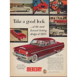 1953 Mercury Ad "Monterey -- Model Year 1953"