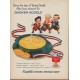 1953 Campbell's Soup Ad "Yankee Doodle"