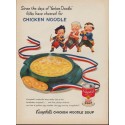 1953 Campbell's Soup Ad "Yankee Doodle"