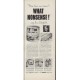 1953 Ann Delafield Ad "What Nonsense!"