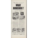 1953 Ann Delafield Ad "What Nonsense!"