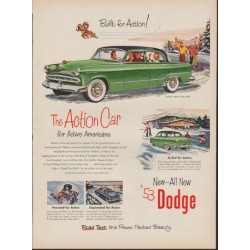 1953 Dodge Ad "Coronet -- Model Year 1953"