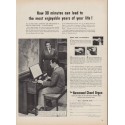 1953 Hammond Organ Ad "30 minutes"