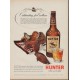 1953 Hunter Whiskey Ad "Outstanding for Excellence"