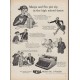 1953 Royal Typewriter Ad "Marge and Stu"