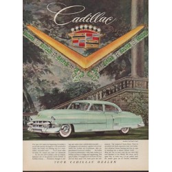 1953 Cadillac Ad "Model Year 1953"