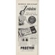 1953 Proctor Electric Company Ad "Zedalon"