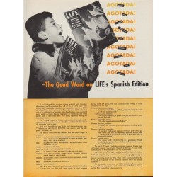 1953 LIFE Magazine Ad "The Good Word"