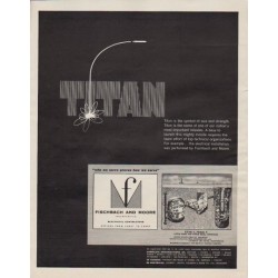 1963 Fischbach and Moore Ad "Titan"