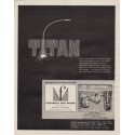1963 Fischbach and Moore Ad "Titan"